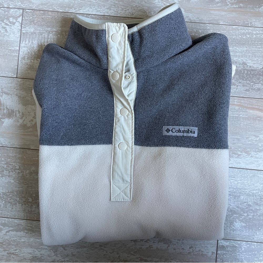 Columbia Quarter button Sweatshirt